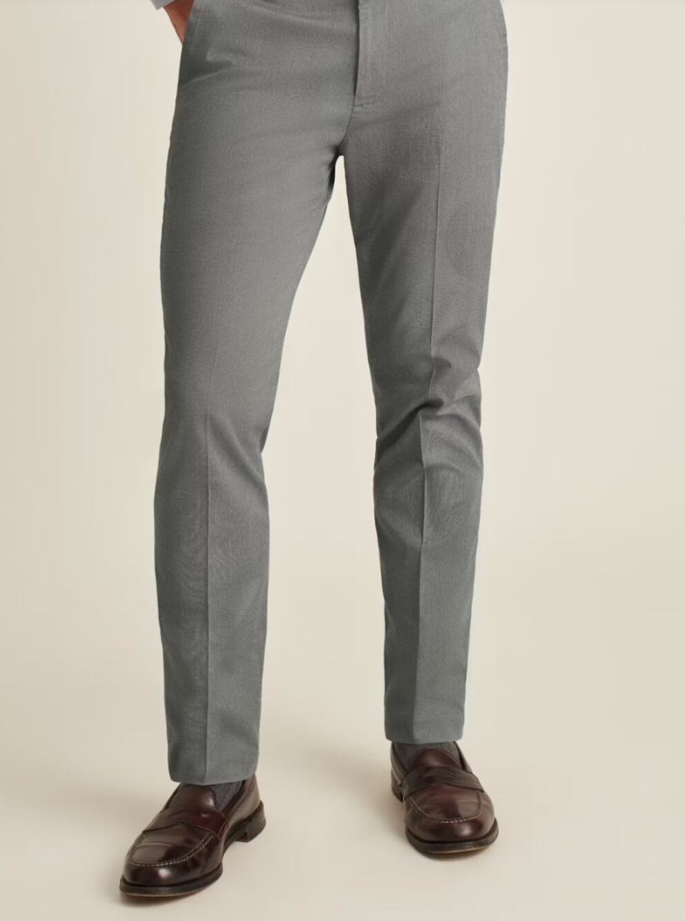 Bonobos Men's Weekend Warrior "Friday Steel" Slim Fit Dress Pant 31x30